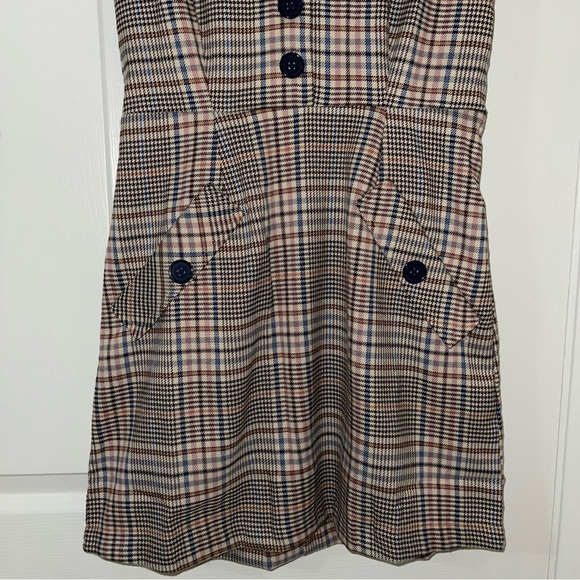 ModCloth sz 6 plaid dress - Picture 4 of 9
